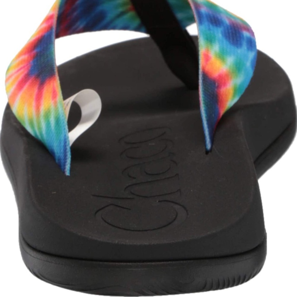 Chaco Mens Tie Dye Flip Flop Sandals Chillos NWT 10 - Picture 8 of 8